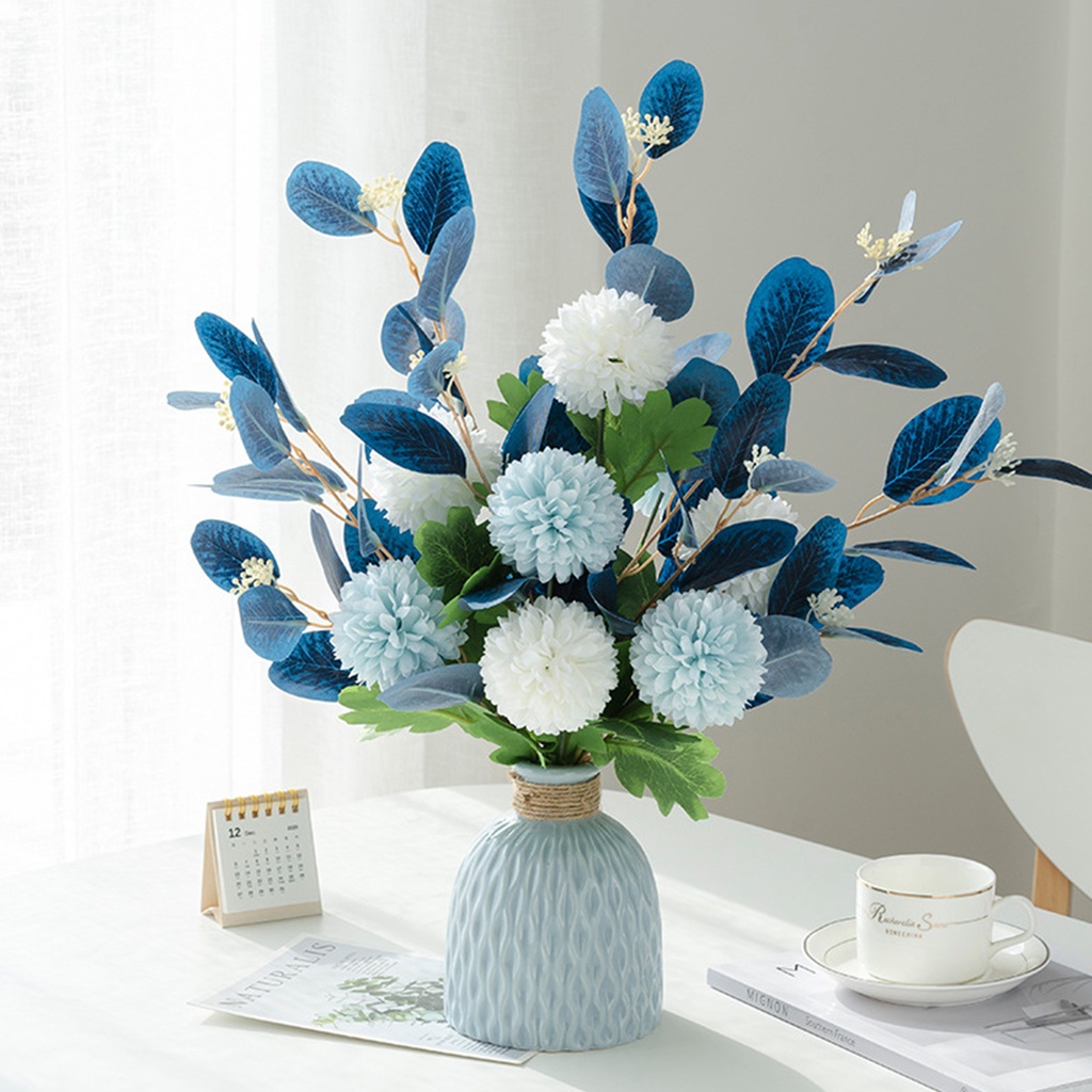 Bó Hoa Nhân Tạo Không Dệt Để Bàn Lung Linh Thích Hợp Trang Trí Đám Cưới