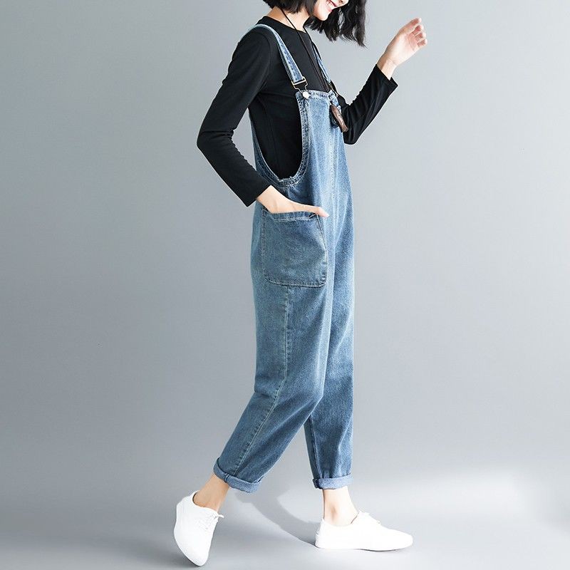 [ORDER] Quần yếm jeans nữ bigsize - Có ảnh thật | BigBuy360 - bigbuy360.vn