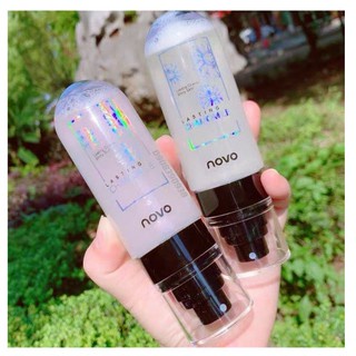 XỊT KHOÁ NỀN & BẮT SÁNG CĂNG BÓNG LỚP MAKEUP SUỐT 8 TIẾNG NOVO