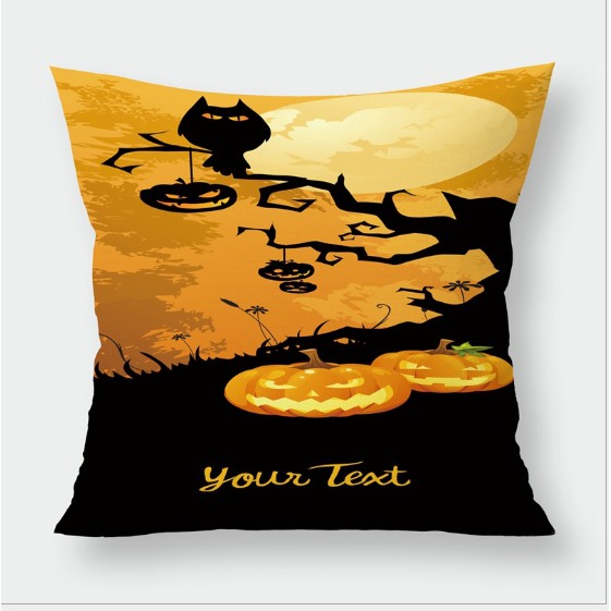 GỐI TỰA LƯNG, TRANG TRÍ, SOFA,HALLOWEEN