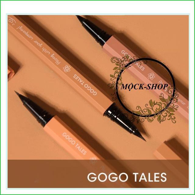 Kẻ mắt GOGO TALES chống nước sắc nét siêu mảnh Slender Beckoning Eyeliner GT211 GOGO58