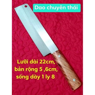 Dao Lý Nhân, dao thái thép nhật , dao thái thịt bò siêu mỏng thép trắng không rỉ