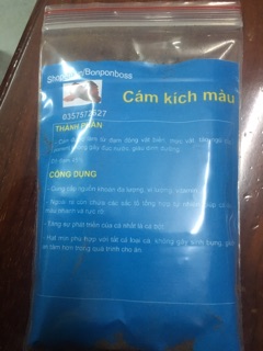 Cám trộn siêu kích màu cho cá