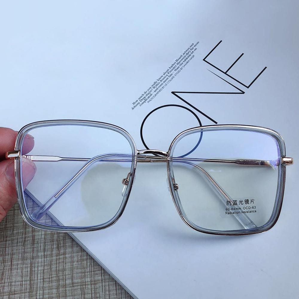 Kính Mát Gọng Vuông Lớn Phong Cách Vintage Mới