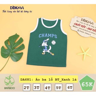 Áo ba lỗ bé trai Dokma (2-6Y)