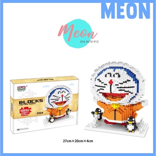 Đồ chơi xếp hình lego - Doremon chong chóng - (2200 pcs)  size XL