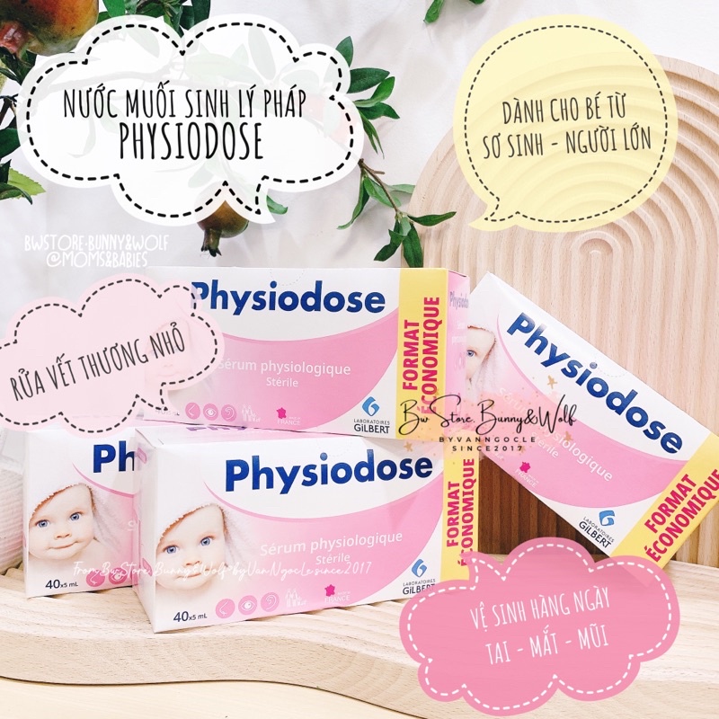 Nước Muối Sinh Lý Phyosidose / Gifrer nội địa Pháp cho bé từ sơ sinh