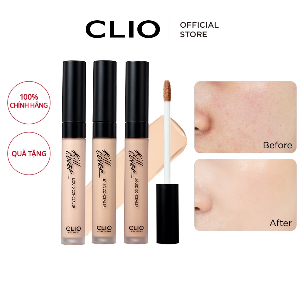 Kem Che Khuyết Điểm Clio Dạng Lỏng Chất Lượng Cao 7g