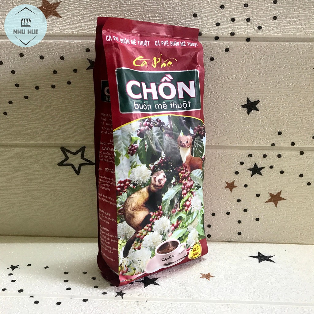 Cà phê chồn Cao Đại Nguyên pha phin (Túi 500g)