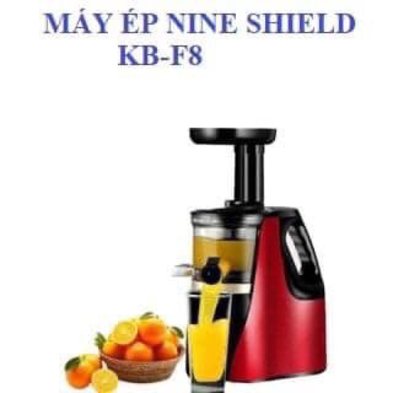 Máy Ép Chậm Hoa Quả Nineshield KB-F8. Máy ép hoa quả Nineshield chính hãng
