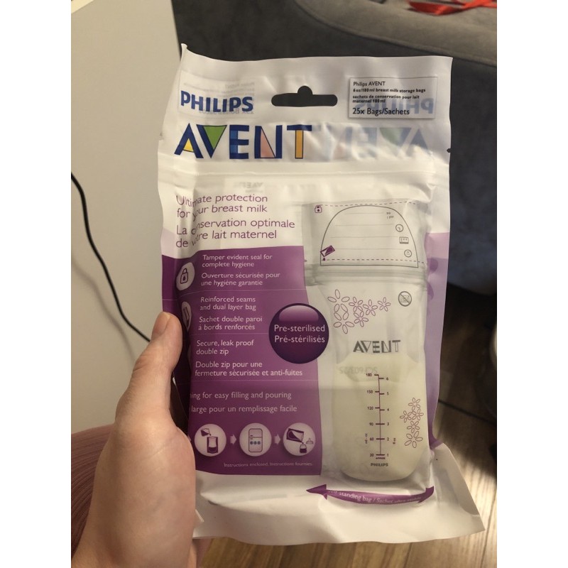 Túi trữ sữa Avent
