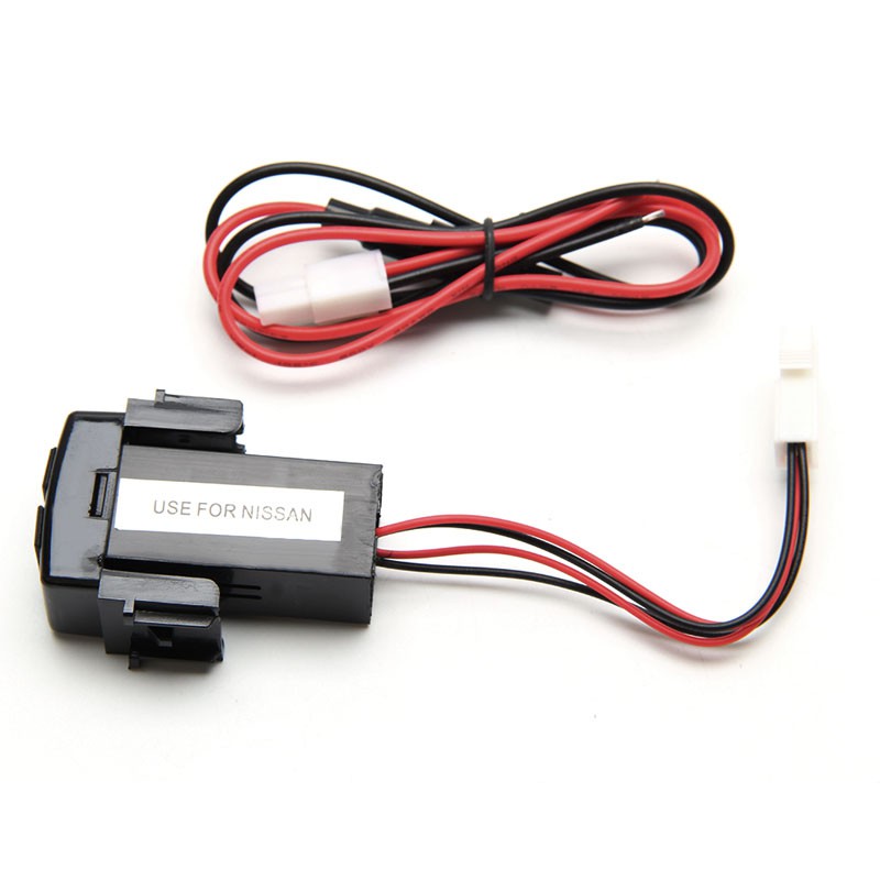 Củ sạc nhanh 2 cổng USB 2.1A 5V cho xe hơi Nissan teana