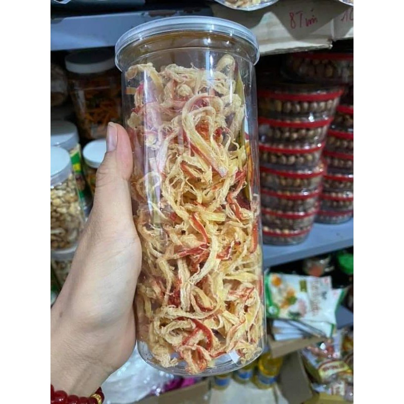 Mực xé hấp dừa