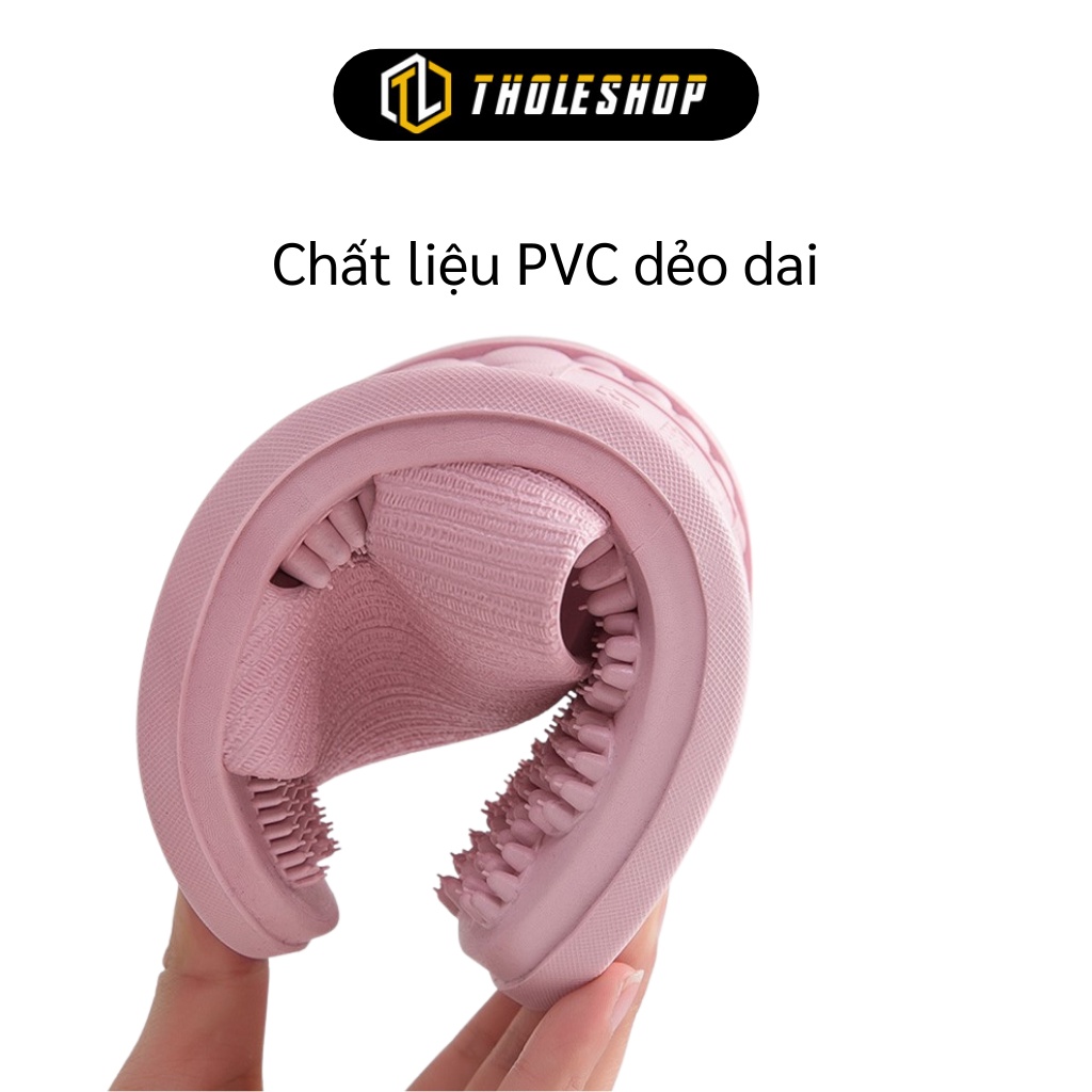 Dép Đi Trong Nhà - Dép Massage Chân Nam Nữ Đế Đúc, Chống Trơn, Có Gai Mát Xa 7776