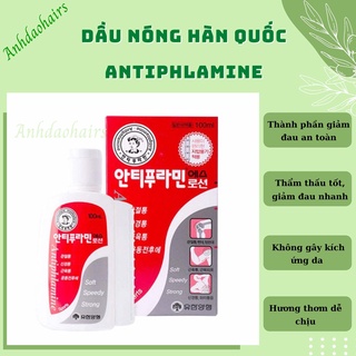 Dầu nóng xoa bóp.