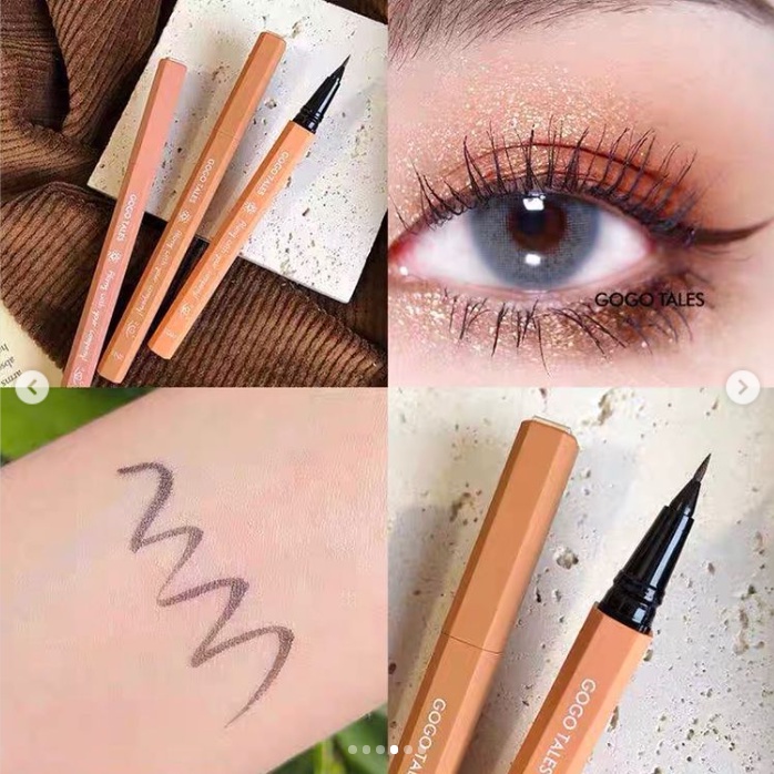 Kẻ mắt GOGO TALES SLENDER BECKONING EYELINER chống nước sắc nét siêu mảnh