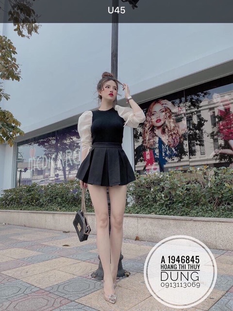 Chân váy xếp ly kèm quần siêu xinh siêu rẻ | BigBuy360 - bigbuy360.vn