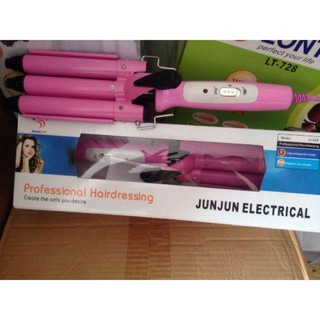 MÁY UỐN TÓC BỒNG BỀNH 3 TRỤC