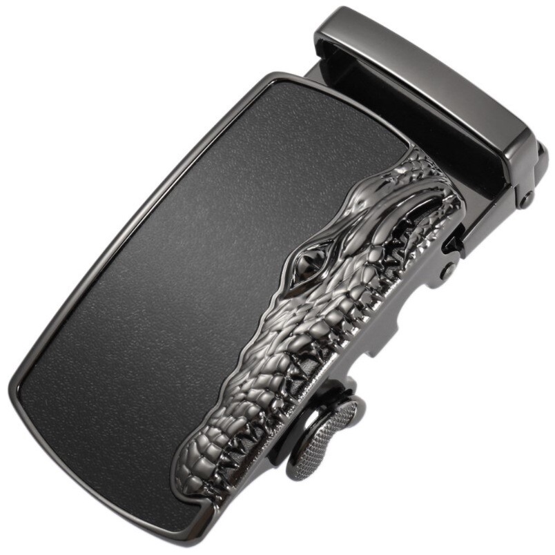 Mới Nam Đầu Thắt Lưng, Khóa Thắt Lưng, Giải Trí Đầu Thắt Lưng Phụ Kiện Kinh Doanh Khóa Tự Động 3.5CM Nam Cao Cấp Thắt Lưng Thời Trang