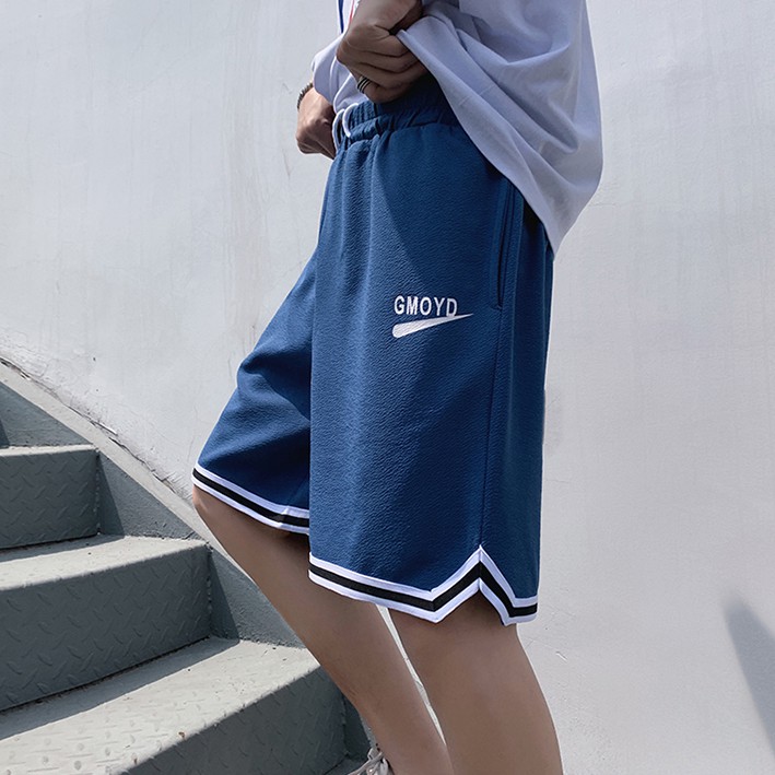 Quần short bóng rổ in chữ phong cách Hàn Quốc cho nam fashion quần ngắn nam bigsize unisex quần đùi quần short