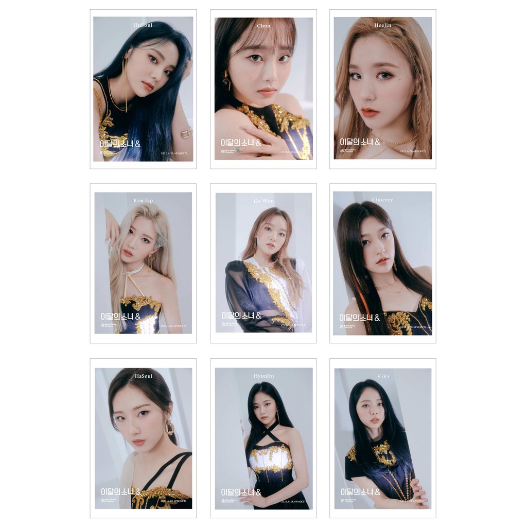 Lomo Card 36 Ảnh LOONA - And Teaser
