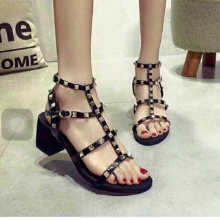 Sandal gót 7p valentino quảng châu