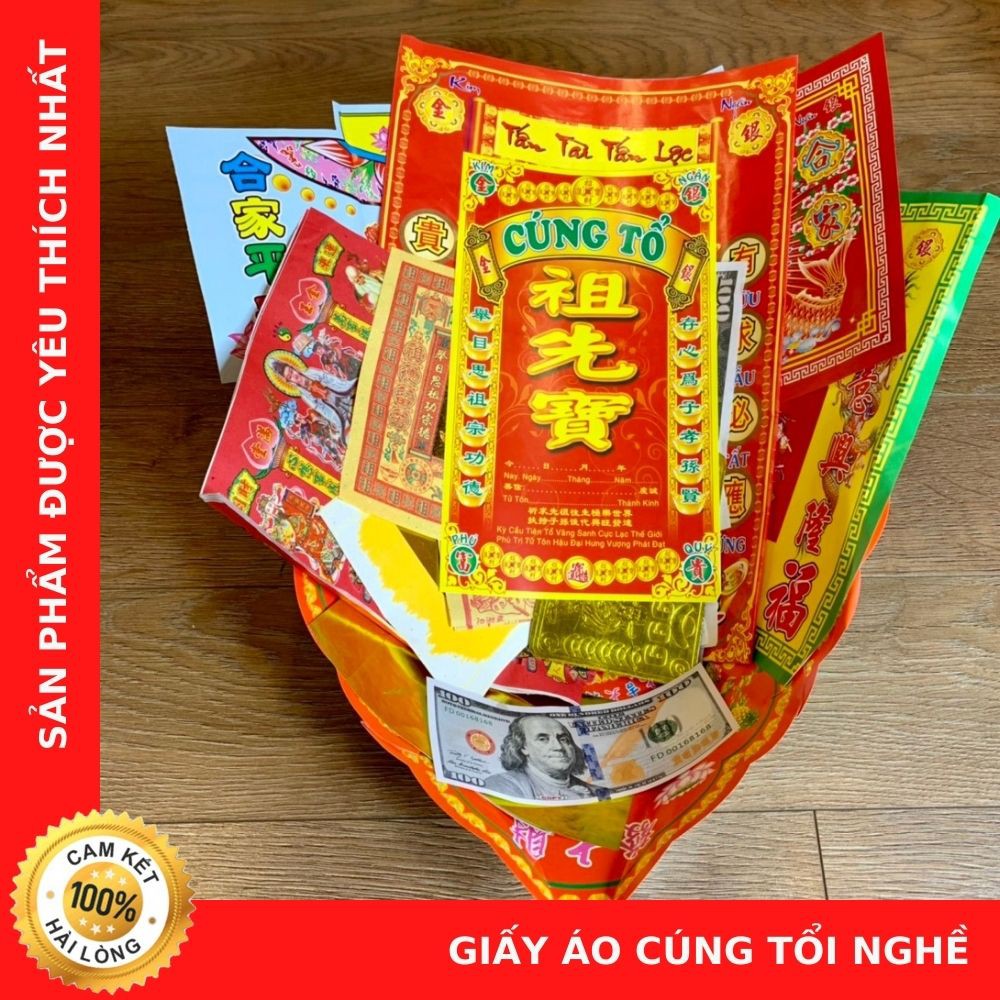 Giấy Áo Cúng Tổ Nghề - Cửa Hàng Vàng Mã Chú Sa Di Hoan Hỉ