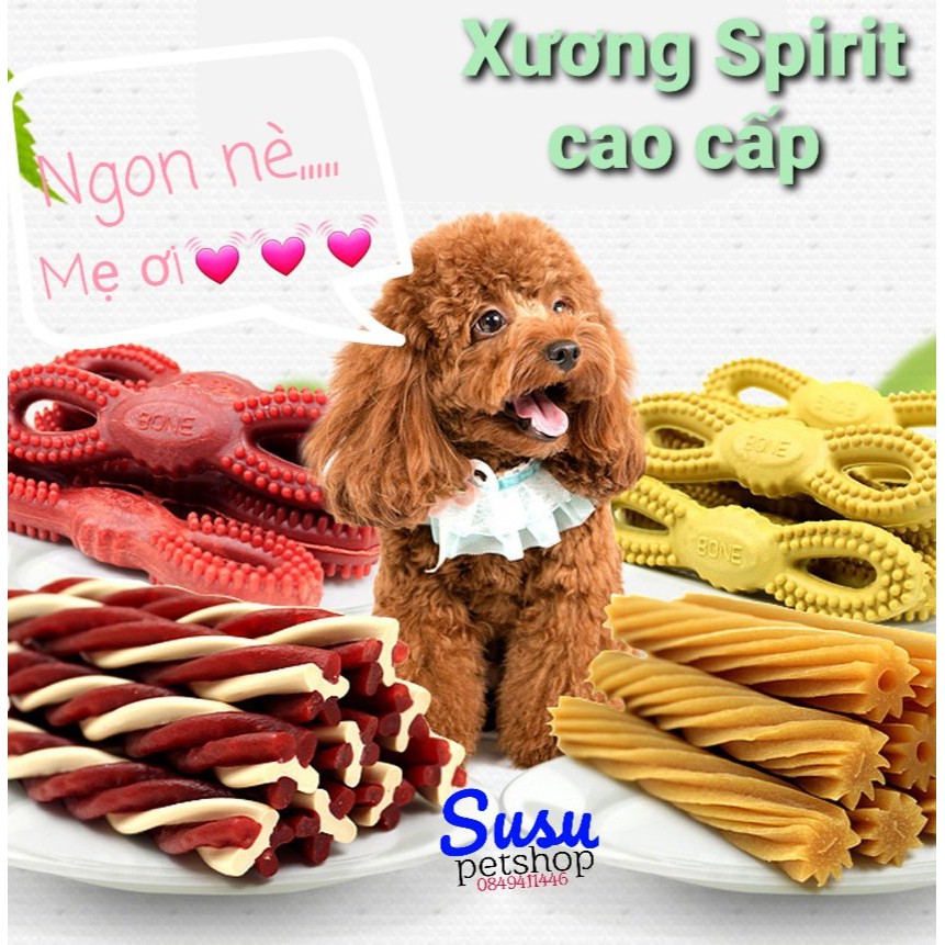 Xương gặm Dental Spirit sạch răng, thơm miệng cho chó