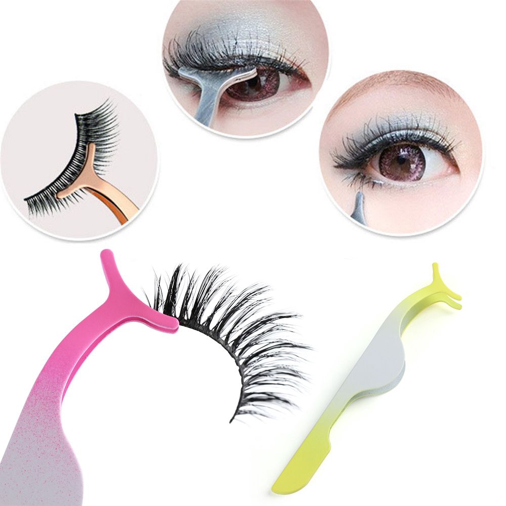 Nhíp gắn lông mi giả có màu gradient