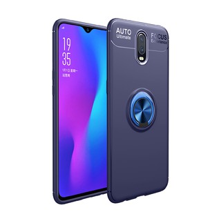 Ốp điện thoại silicon mềm thời trang có nhẫn đỡ cho OPPO R17 RX17 Pro