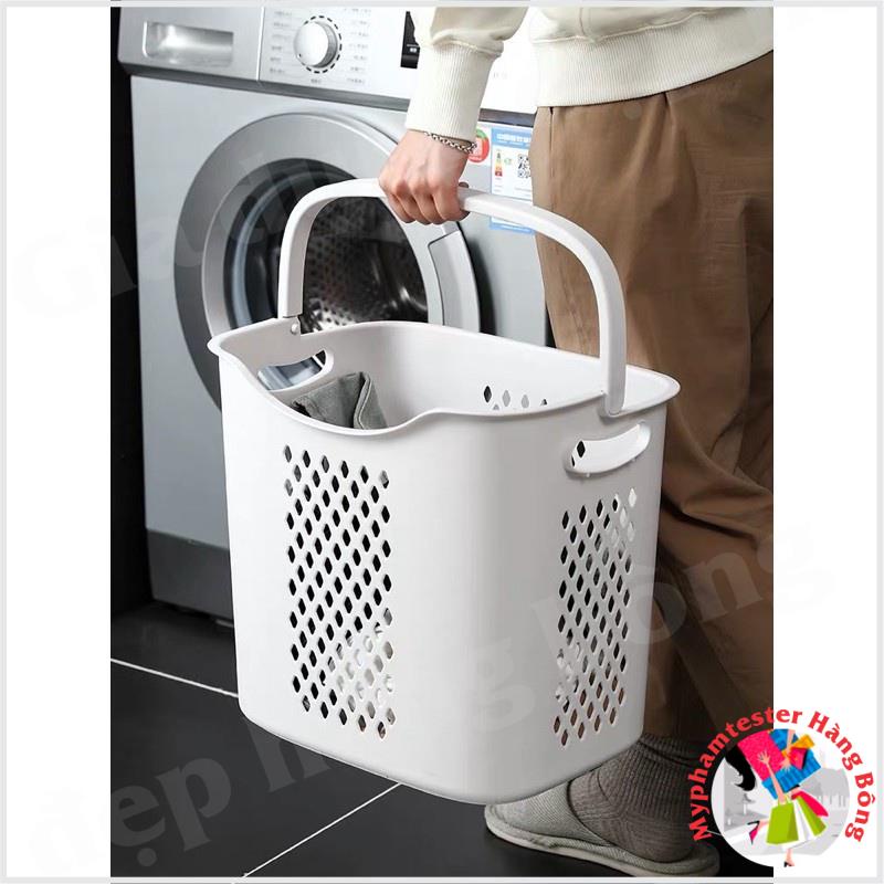 Kệ đựng đồ 3 tầng đa năng 5567, Rổ đựng quần áo 3 tầng có bánh xe nhựa Việt Nhật