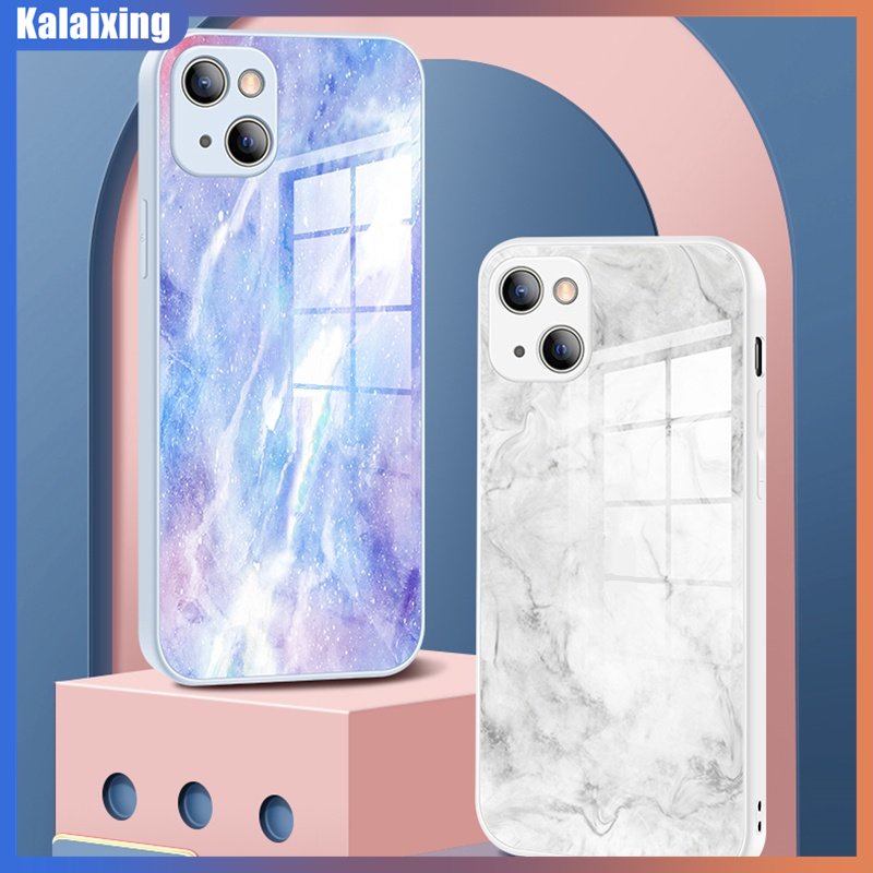 Ốp Điện Thoại Cứng Viền Mềm 12 Màu Nước Cho iPhone 14 Pro Max 14Pro 14 Plus