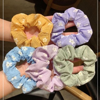Cột Tóc/Buộc Tóc Scrunchies Hoa Cúc