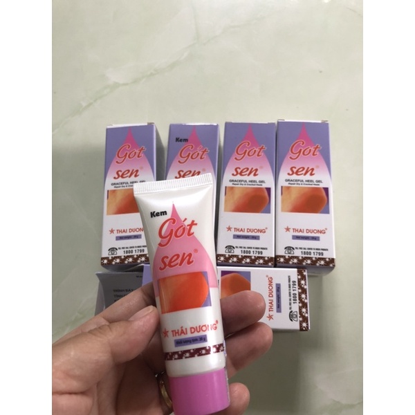 kem thoa nứt nẻ gót chân, tay Gót Sen 20g
