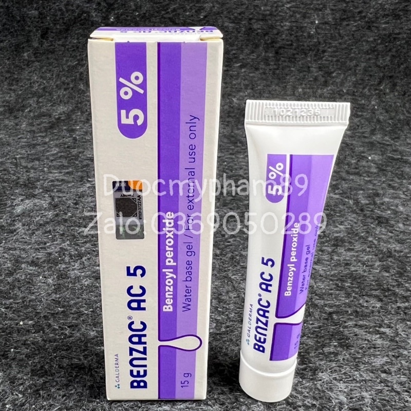 KEM dưỡng giảm MỤN BENZAC AC 5%