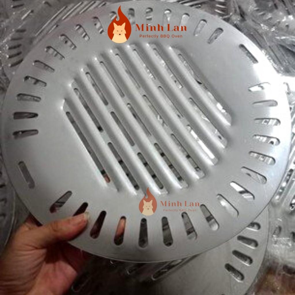 Vỉ đĩa inox xẻ rãnh Hàn Quốc cao cấp, chống dính hiệu quả