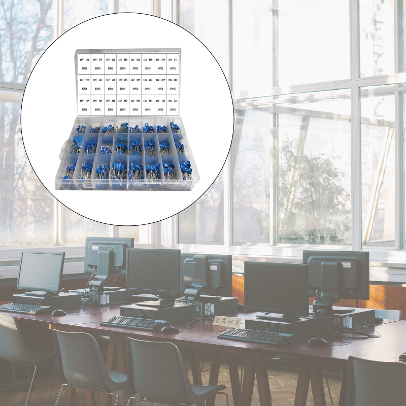 Set 700 Tụ Điện Gốm 1KV 10PF-821PF 24 Chuyên Dụng