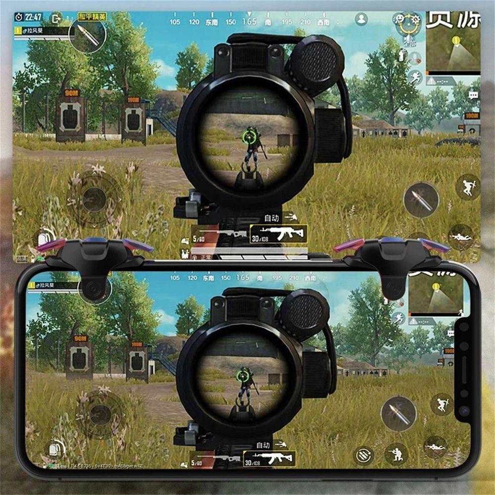 AUGUSTINA 1 Cặp Nút Bấm L1R1 Chơi Game PUBG Siêu Bền
