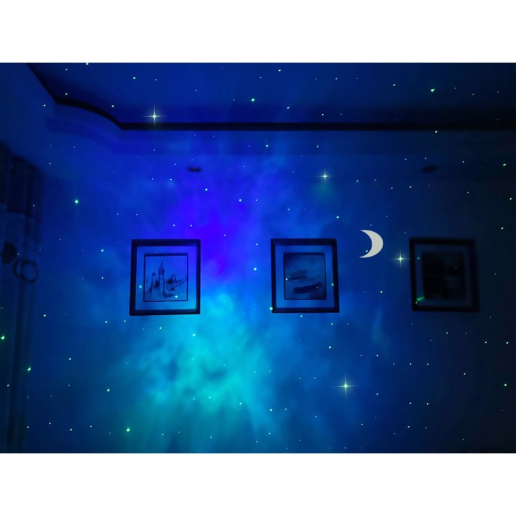 Đèn chiếu sao - vân mây thiên hà Starry Sky Projector kết hợp loa Bluetooth cho phòng ngủ, karaoke
