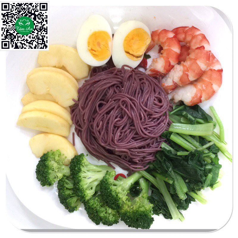 {eatclean - healthy} Bún gạo lứt đen Hoàng Minh - Gói 500g - giảm nguy cơ tiểu đường - Ổn định tim mạch | BigBuy360 - bigbuy360.vn