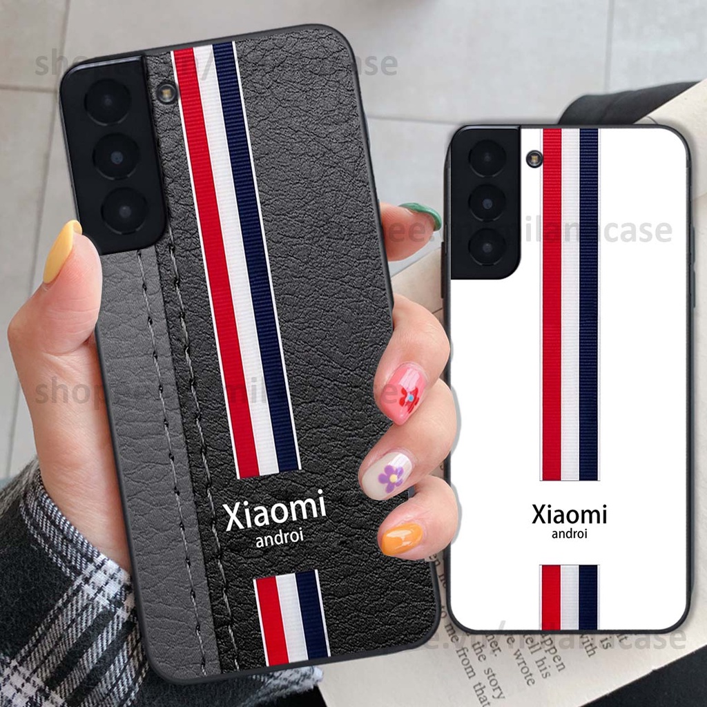 Ốp Samsung S21 / S21 FE / S21 Plus / S21+ in giả da phong cách thể thao, cá tính, thời trang