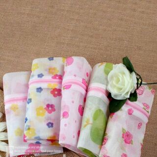 Túi lưới giặt đồ 50 x 60cm(hoa văn ngẫu nhiên)