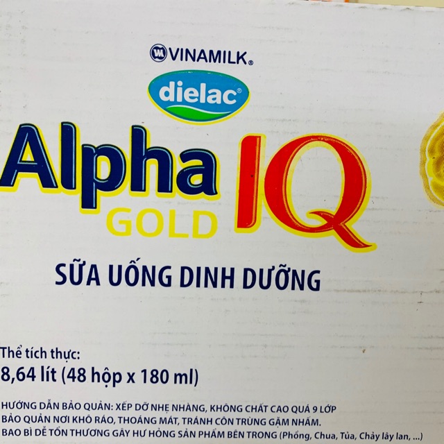 THÙNG DIELAC ALPHA GOLD IQ 180ML