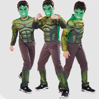 (Có Sẵn) Trang Phục Captain America Trẻ Em/ Bộ Đồ Hoá Trang Siêu Nhân Siêu Anh Hùng cho bé dự Halloween