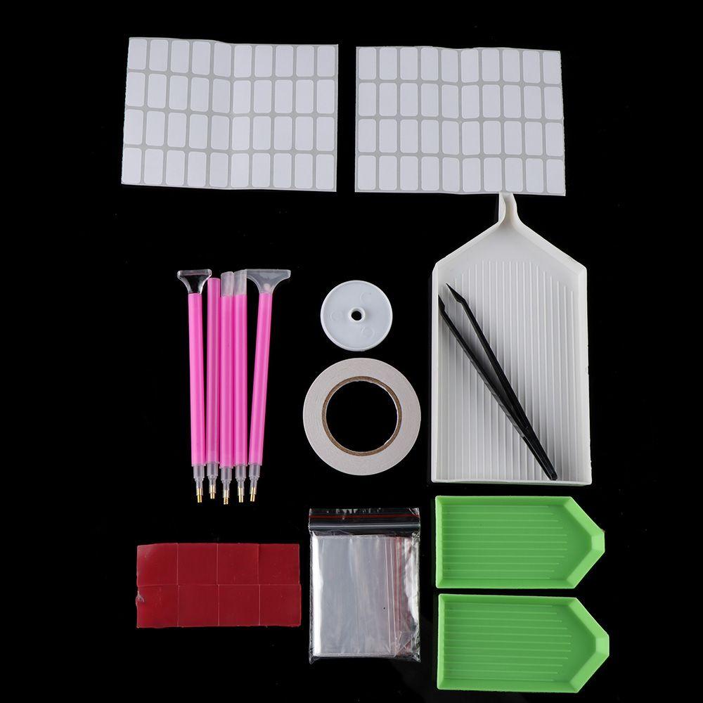 Bộ Tranh Đính Đá 5D Tự Làm Hình Bánh Xe Tròn|Hộp