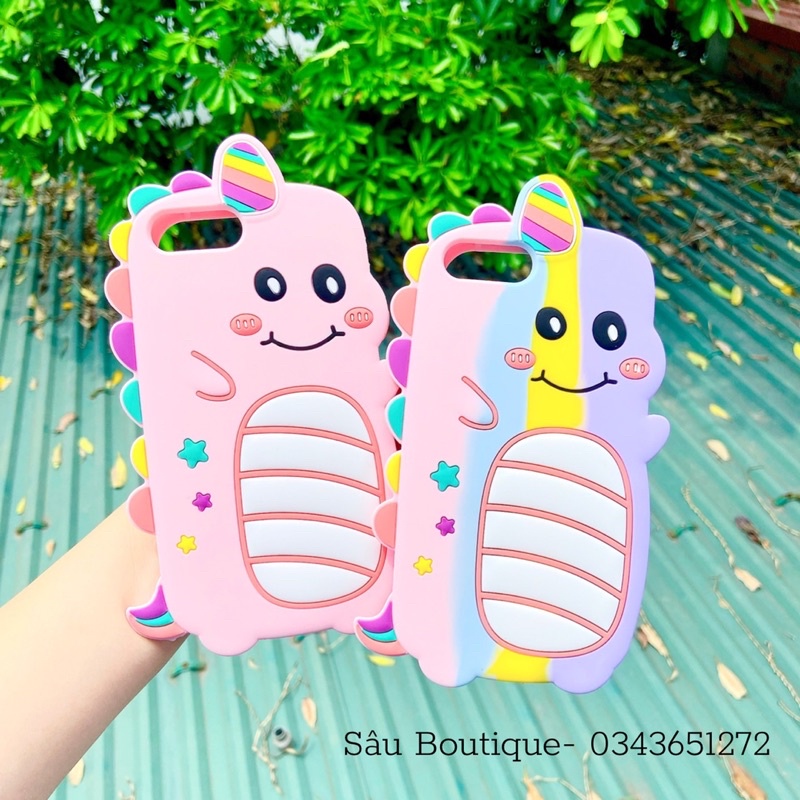 Ốp lưng iphone silicon thú leo, stick, rồng răng sún, gấu pop it ip6/6s/6pl/6spl/7pl/8pl/x/xs/xsm/11/11prm/12prm