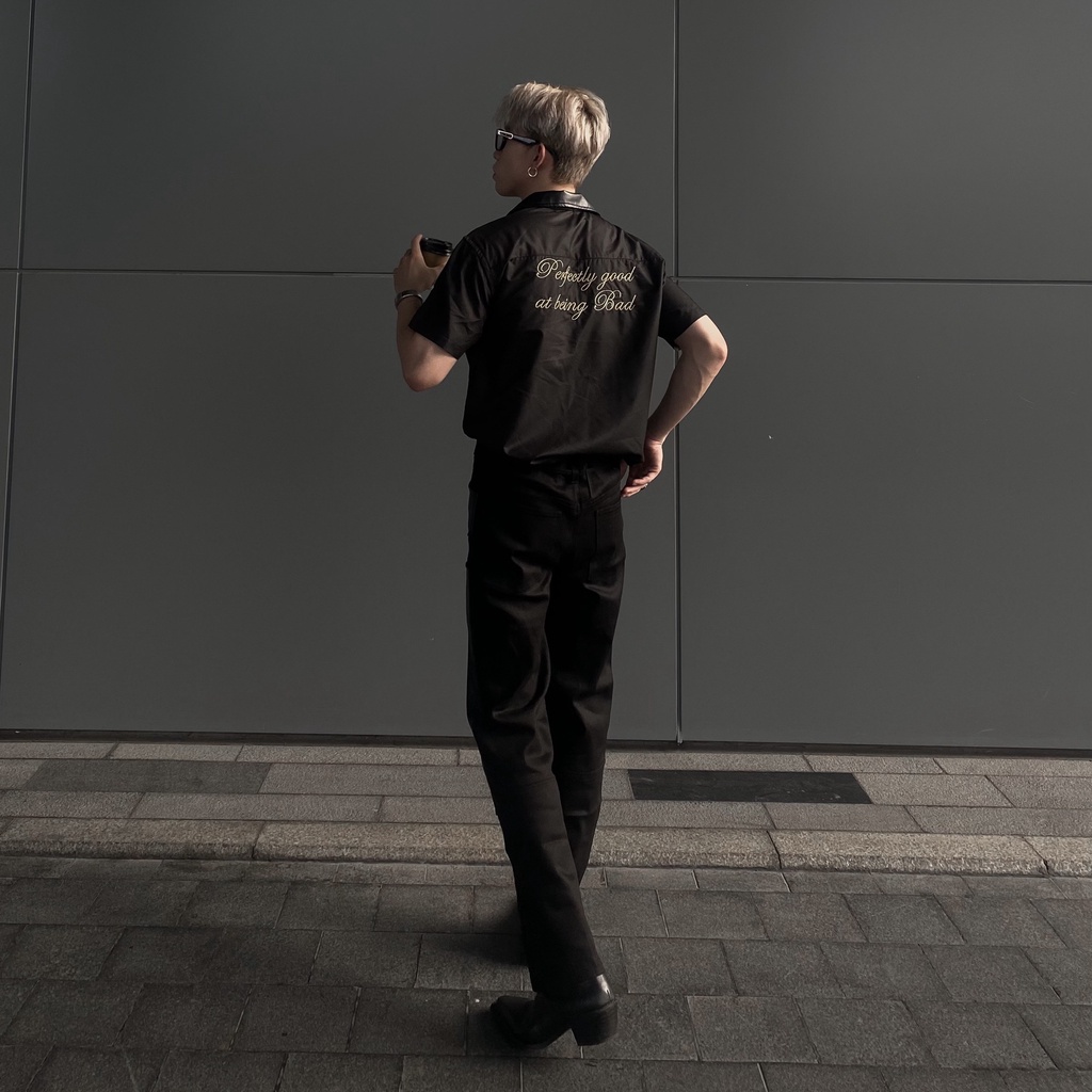 Quần Jean gối da - Double Leather Knee Jean - Ak 47 Republic