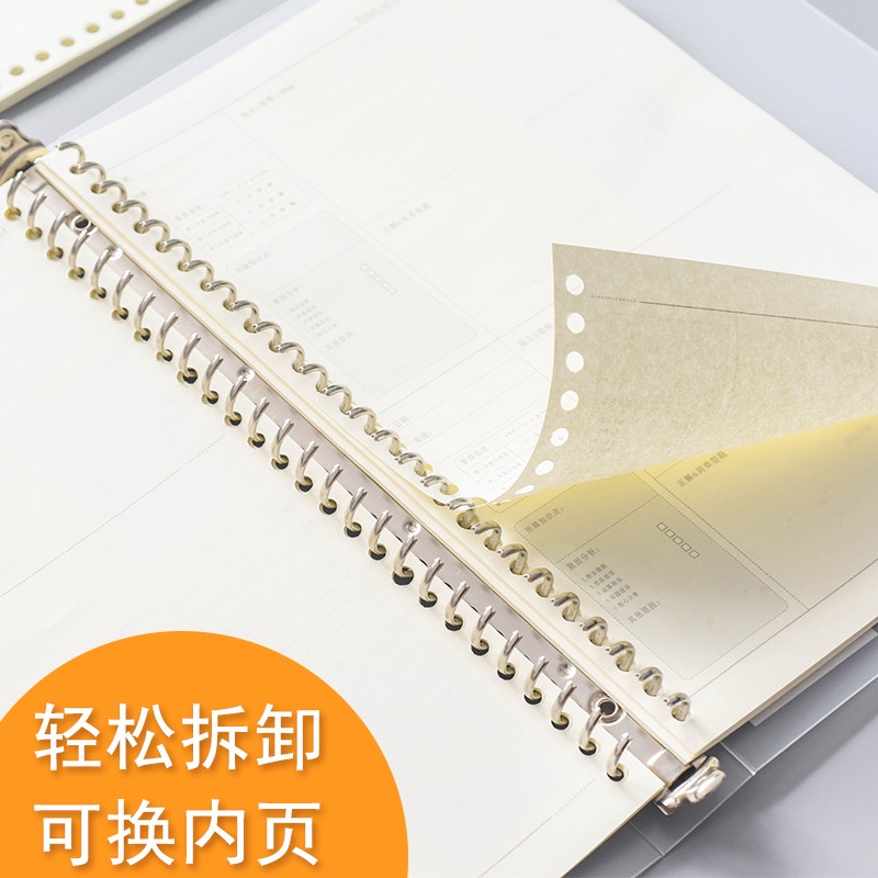 Sổ còng Binder A4 B5 A5 8 26 còng kèm ruột giấy refill làm planner bullet journal Biga
