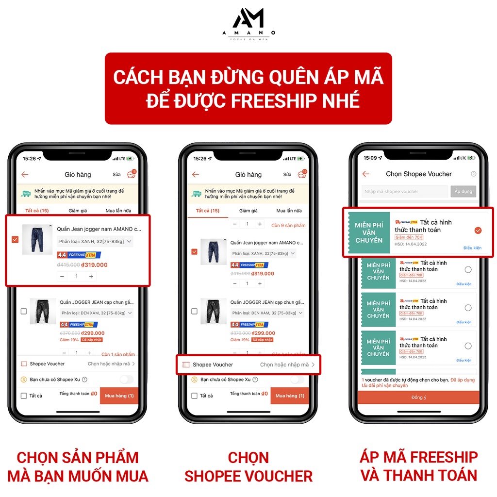 Quần Jean đen nam AMANO cạp nửa chun xước nhẹ , trẻ trung,năng động  form dáng slim- QJ 052