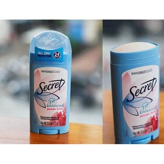 Lăn Khử Mùi Dạng Sáp Secret Invisible Solid 73g